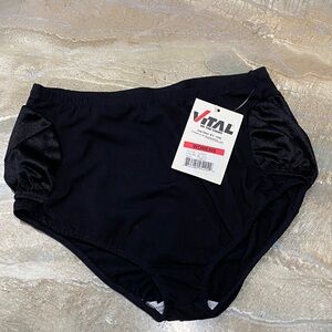 Vital Women's Black Underwear Bottoms size Large / New with Tag